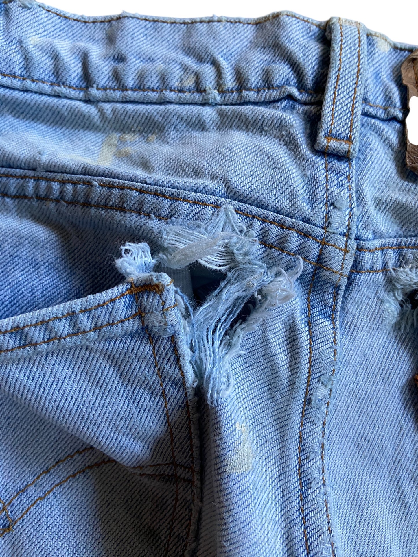 VTG Wmns Levi's Orange Tab 550 Jeans Sz 30x32