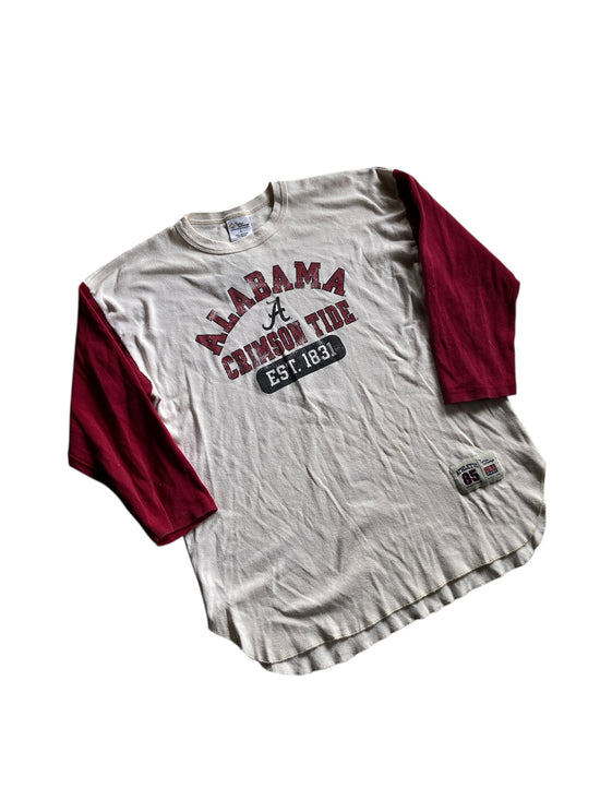 VTG Alabama 3/4 LS Tee Sz L