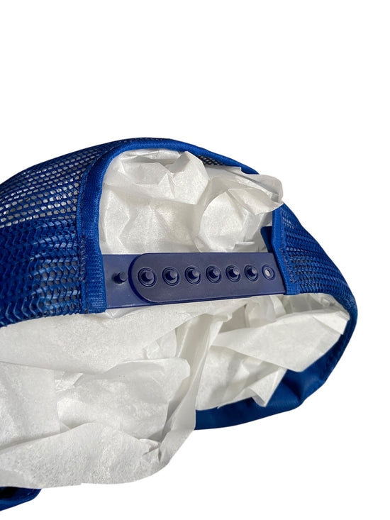 VTG Retired Don't Ask Me Blue Trucker Hat