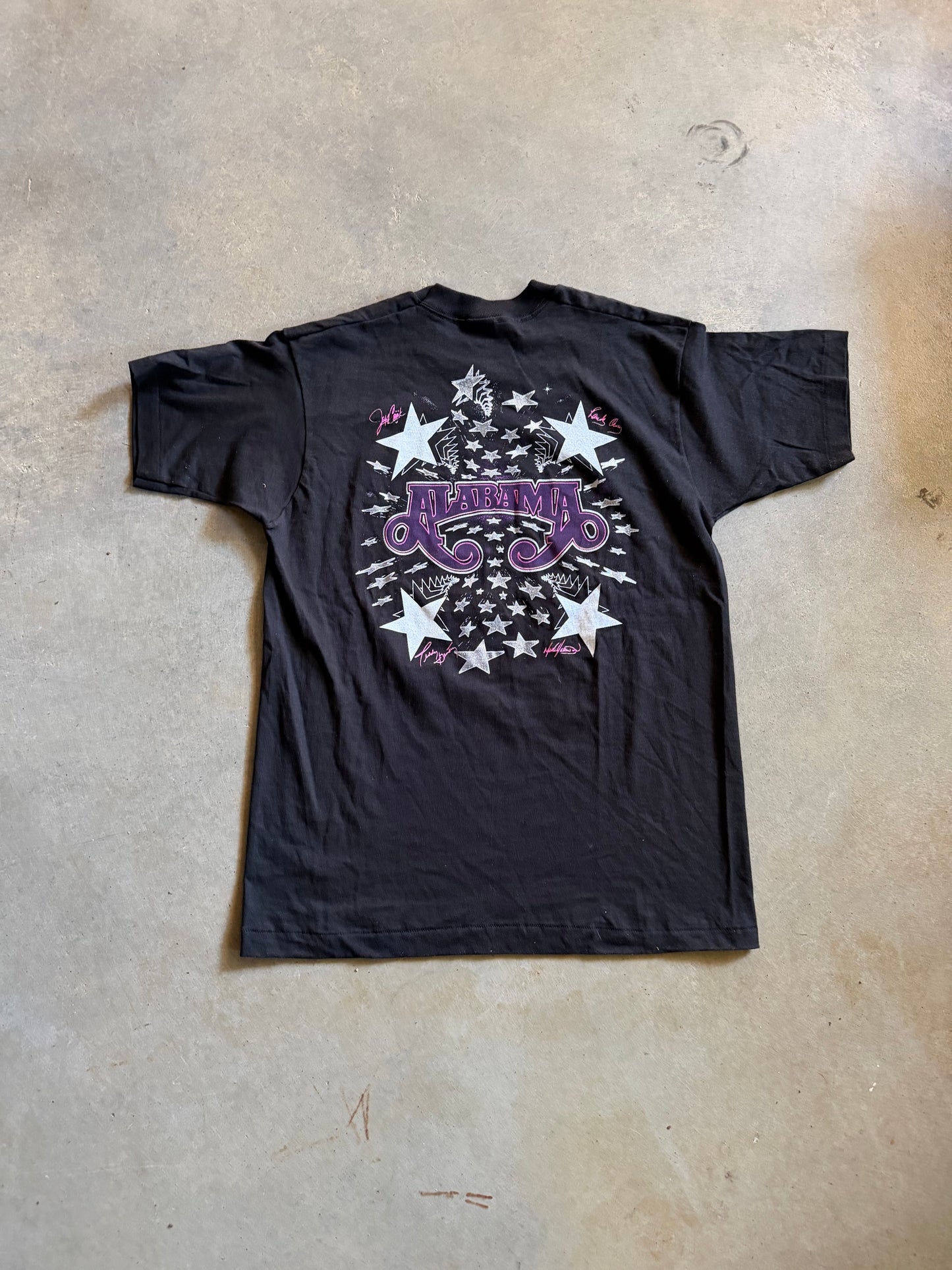 VTG Alabama Portait Stars Tee Sz L