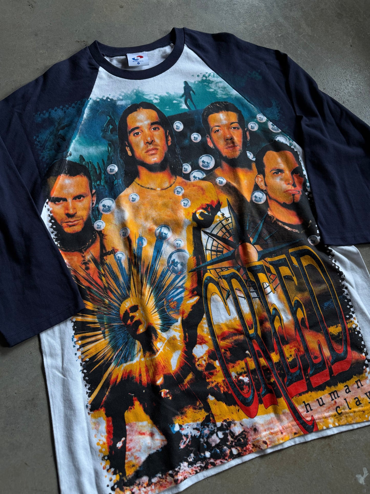 Backstock Co Creed Band Orig. Ragland Tee Sz L