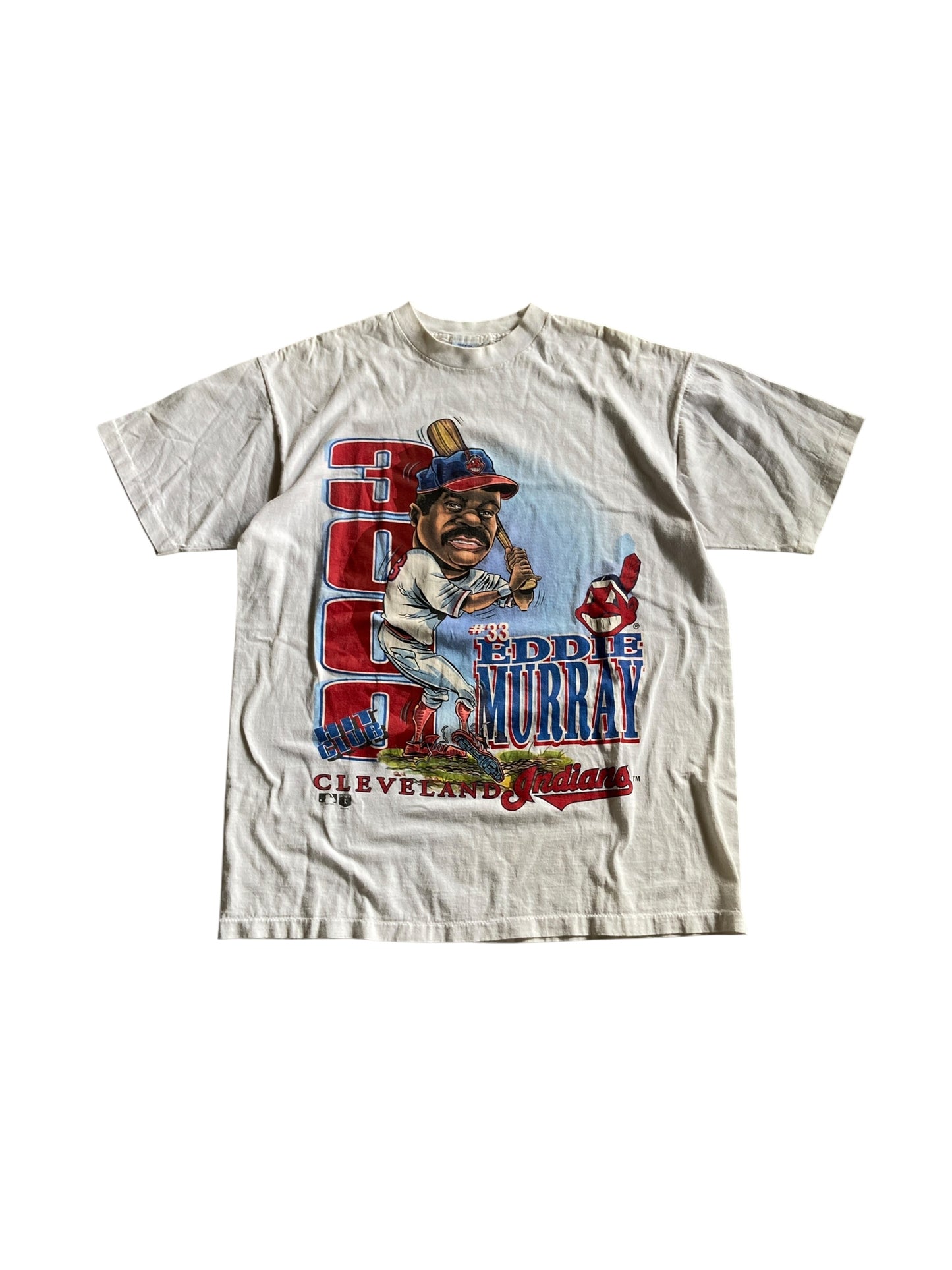 VTG Cleveland Indians Eddie Murray Salem Tee Sz L/XL