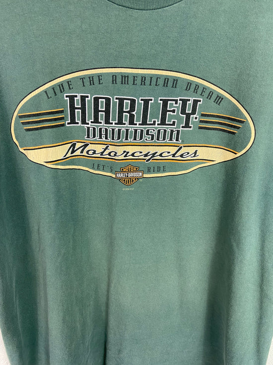 VTG Adamec’s Harley Davidson Tee Sz M