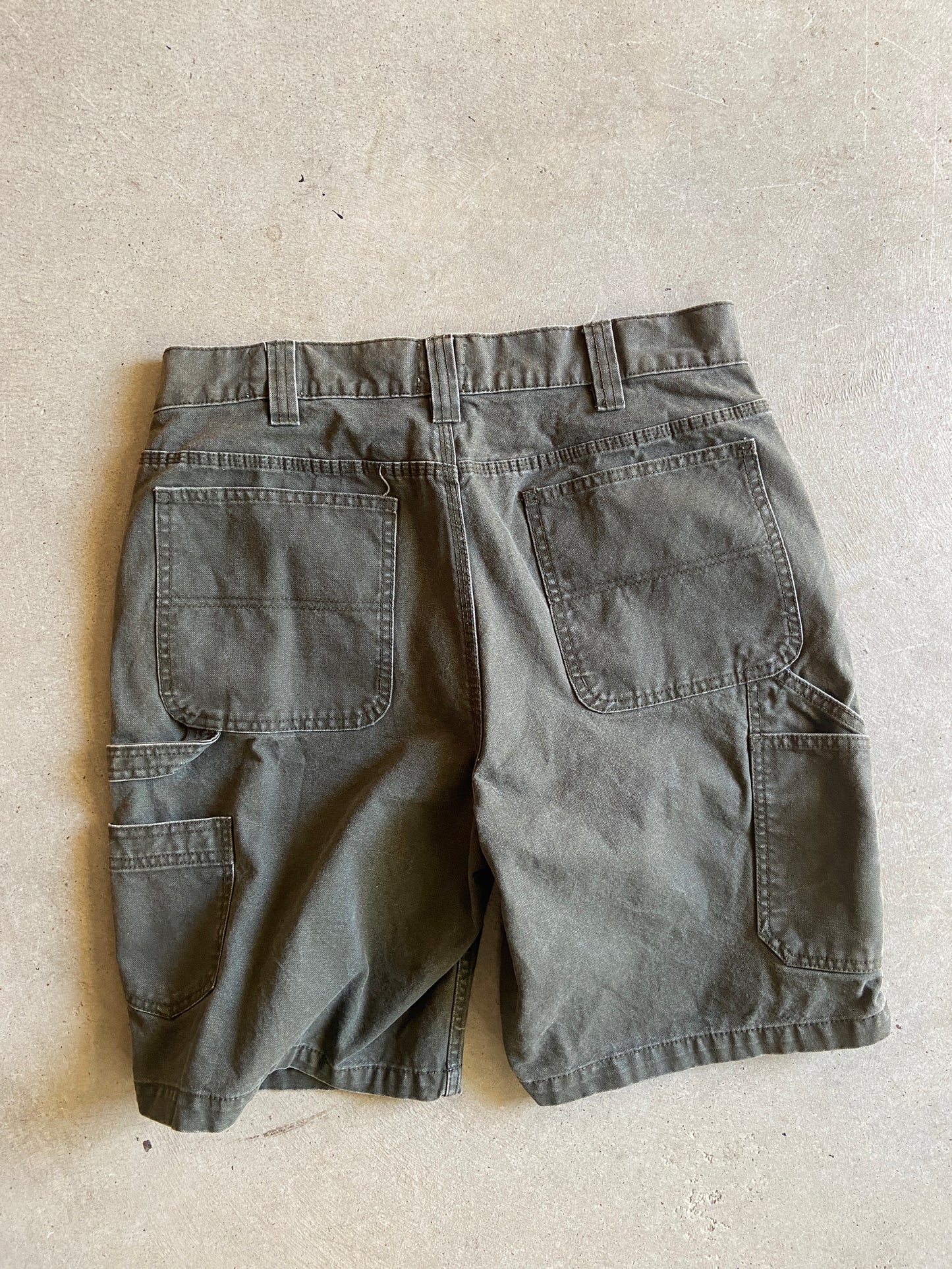 VTG Red Head Brand Co Olive Shorts Sz 34