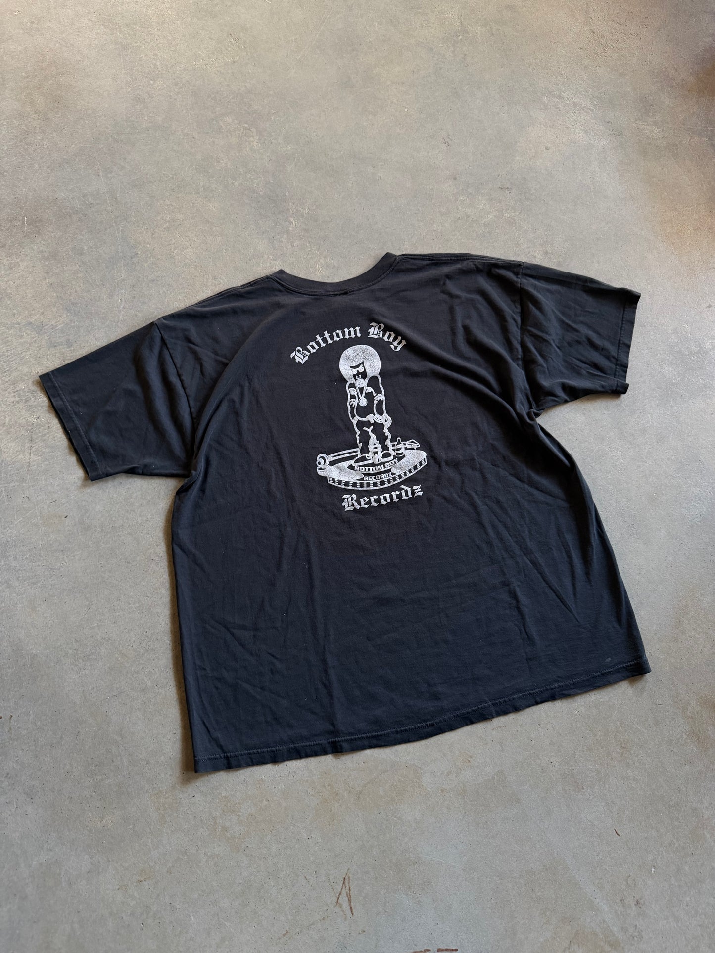 VTG Bottom Boy Recordz We Represent Tee Sz 2XL