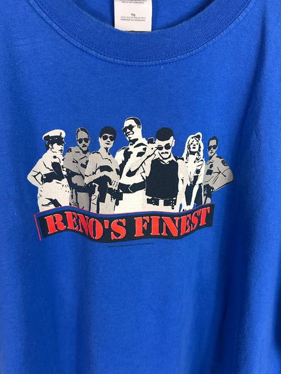 Y2K Reno 911 Finest Sitcom Tee Sz XL
