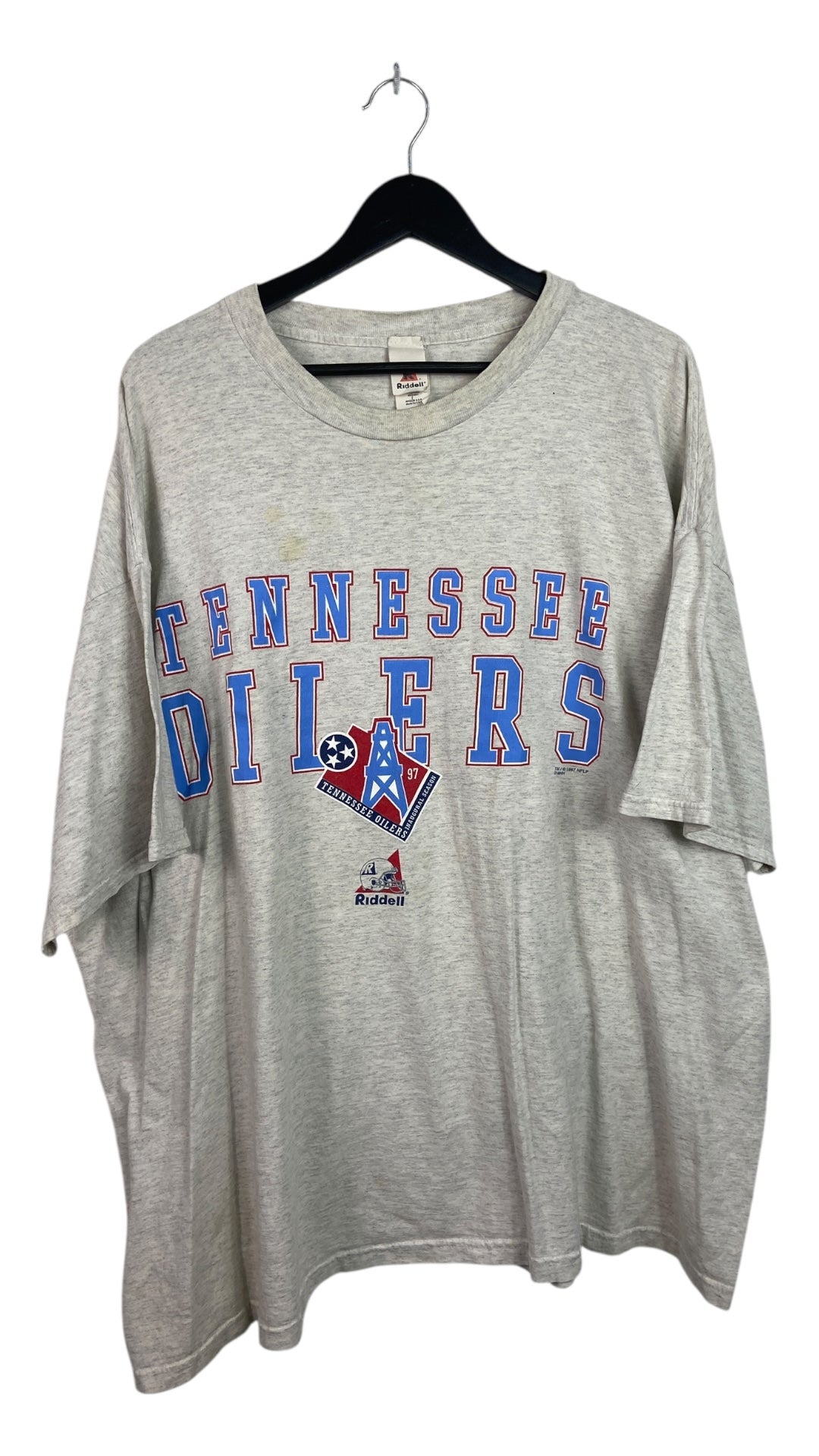 VTG Tennessee Oilers 97 Spellout Tee Sz 3XL