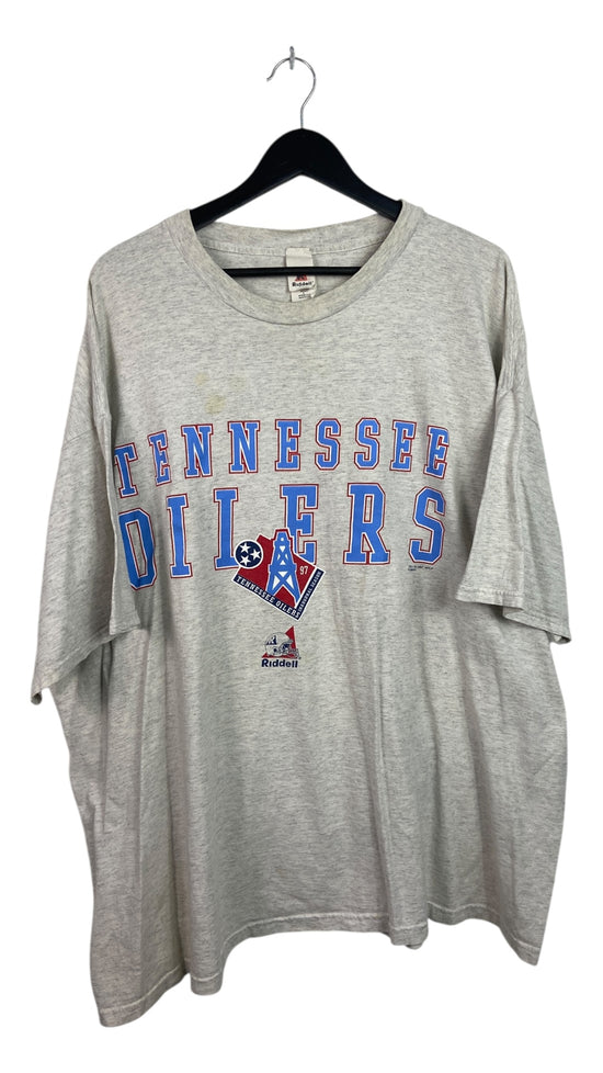 VTG Tennessee Oilers 97 Spellout Tee Sz 3XL