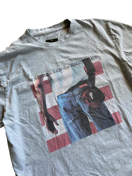 Palace "Born to Bun" Tee Grey Sz XL