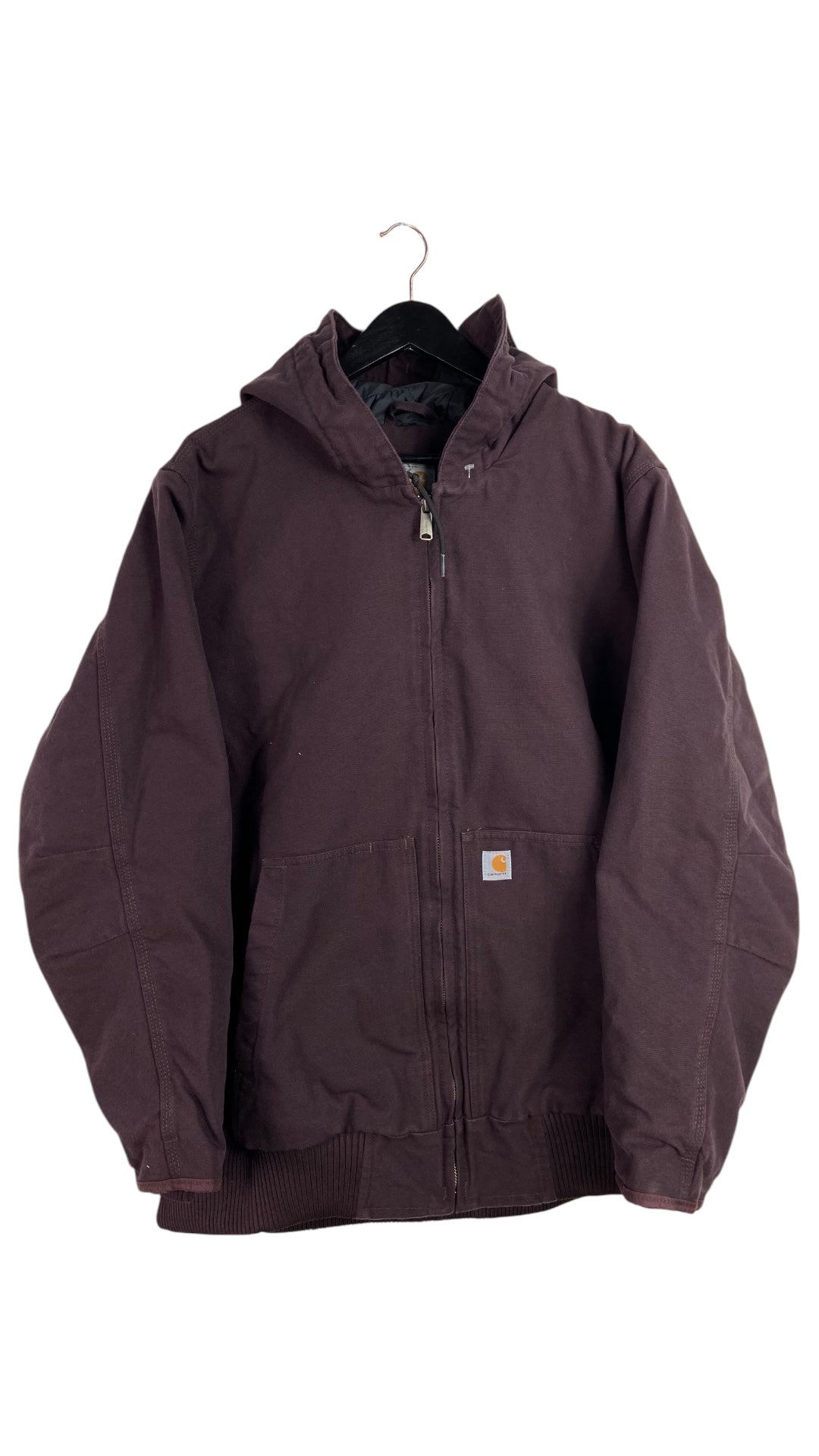 Carhartt Purple Hooded Jacket Sz XXL