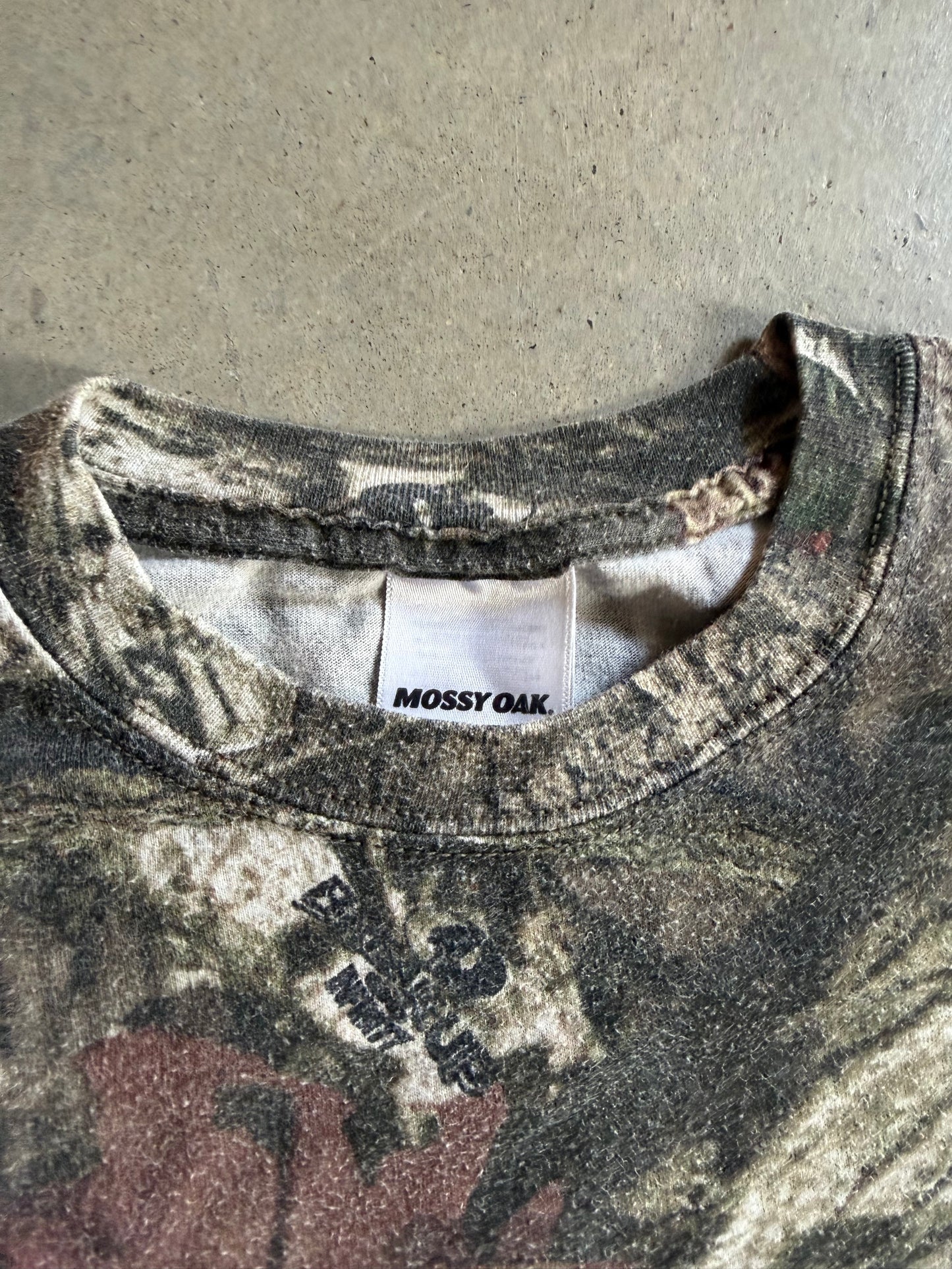 Mossy Oak Camo LS Tee Sz M