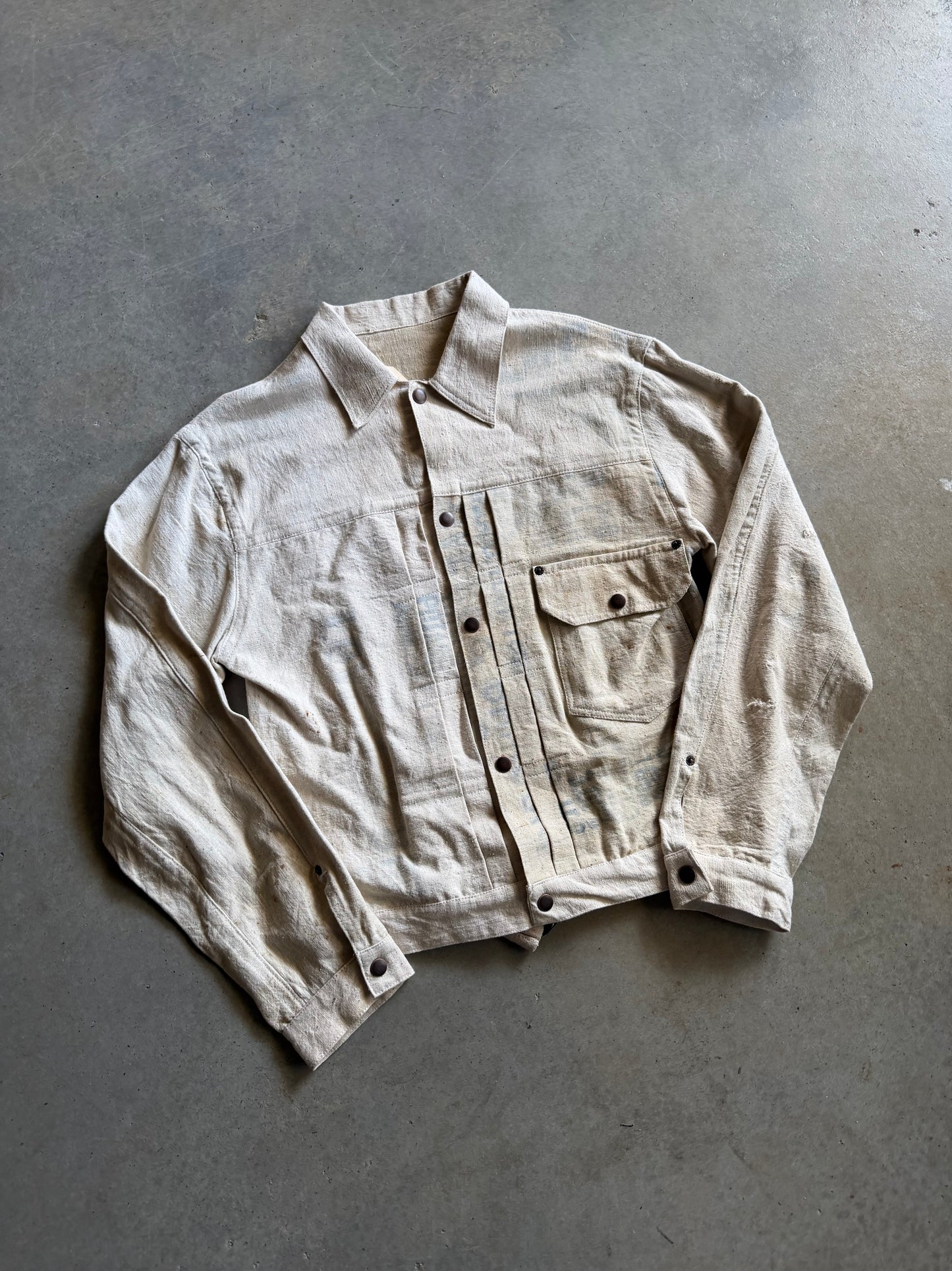 Reworked david turner Type 1 Trucker Jacket Sz M/L