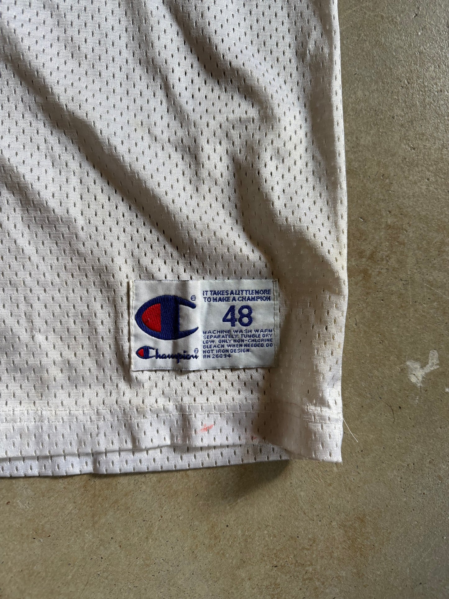 VTG Tennessee Titans Eddie George Champion Jersey Sz 48