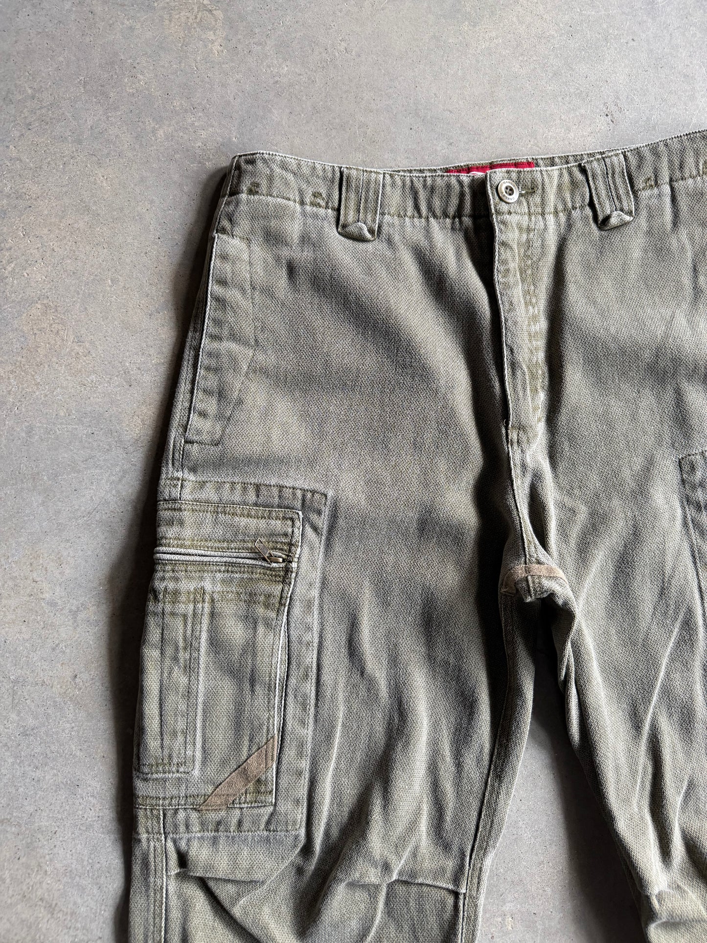 VTG Oakley Tactical Field Gear Zip Flare Pants Sz 34x33