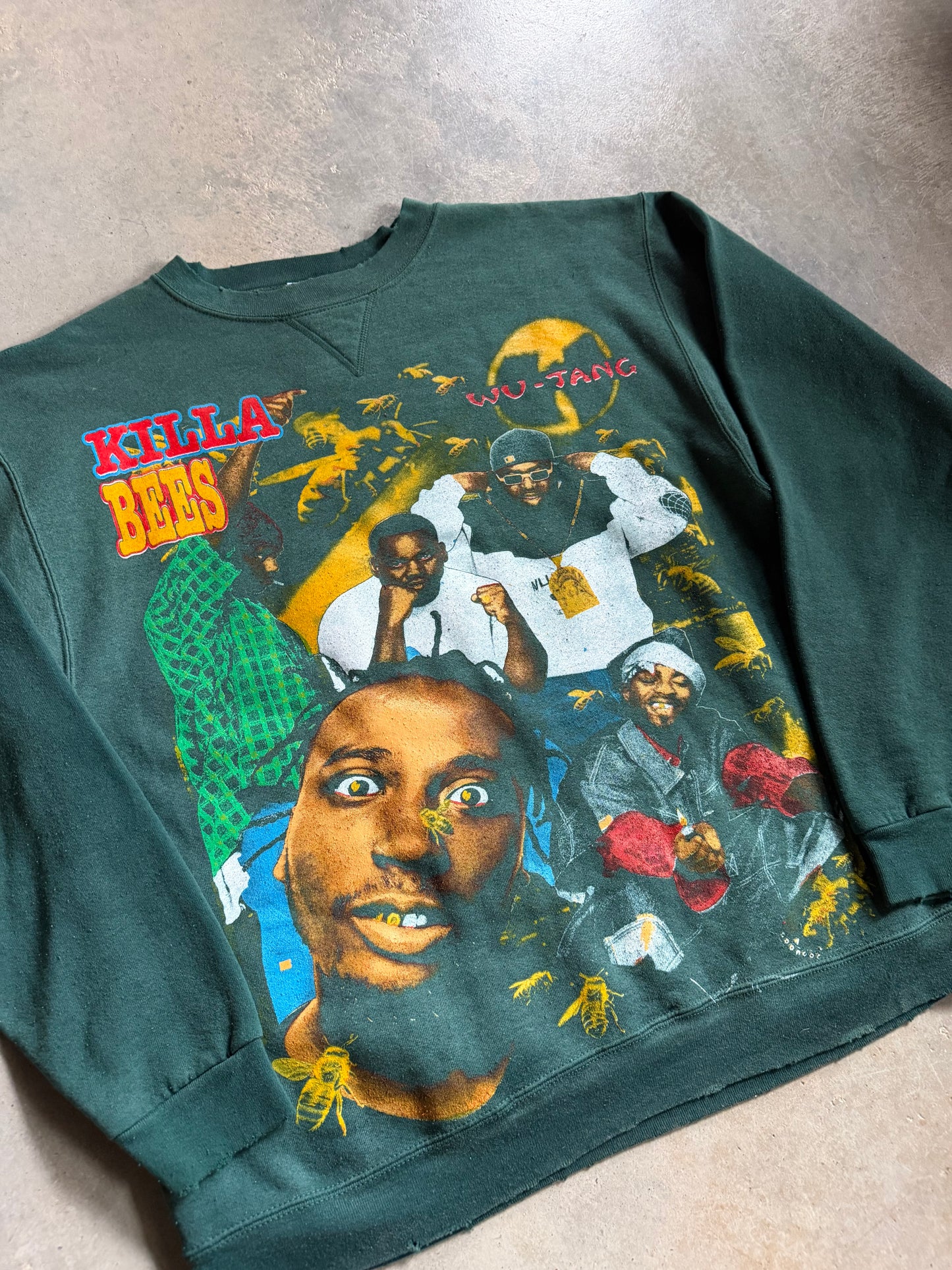Backstock Co Wutang Vintage Sweatshirt Sz XL