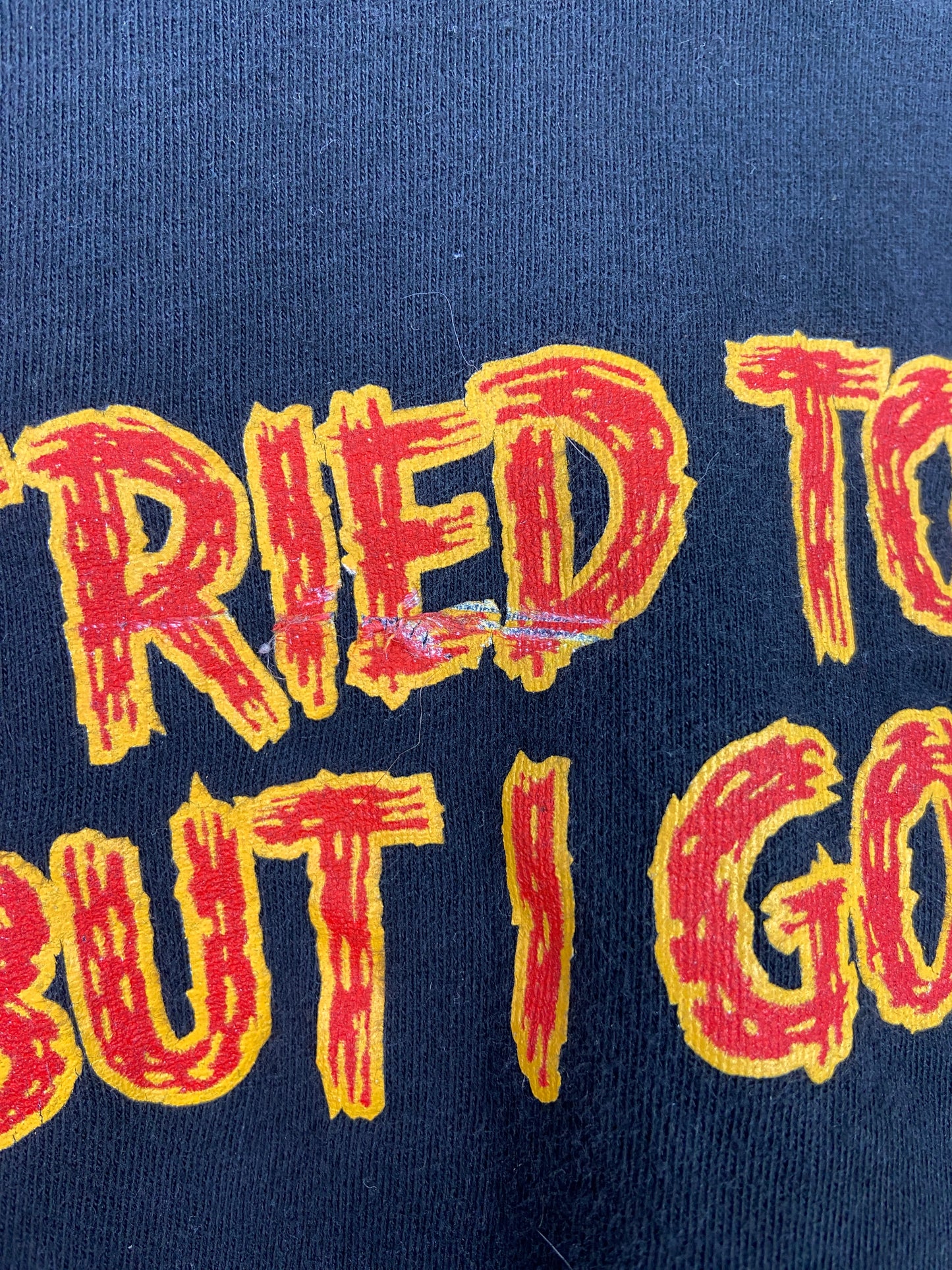 VTG I Tried To Be Good Tee Sz Women's S/M