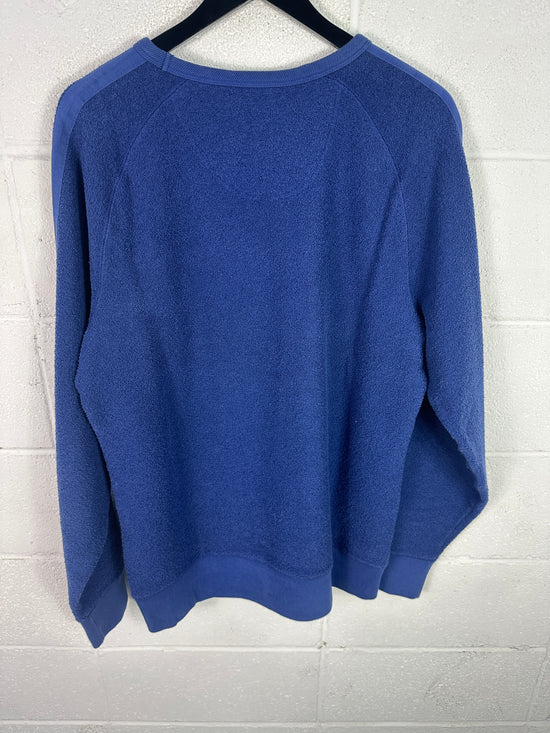 Saturdays NYC Reverse Terry Cloth Sweater Sz L