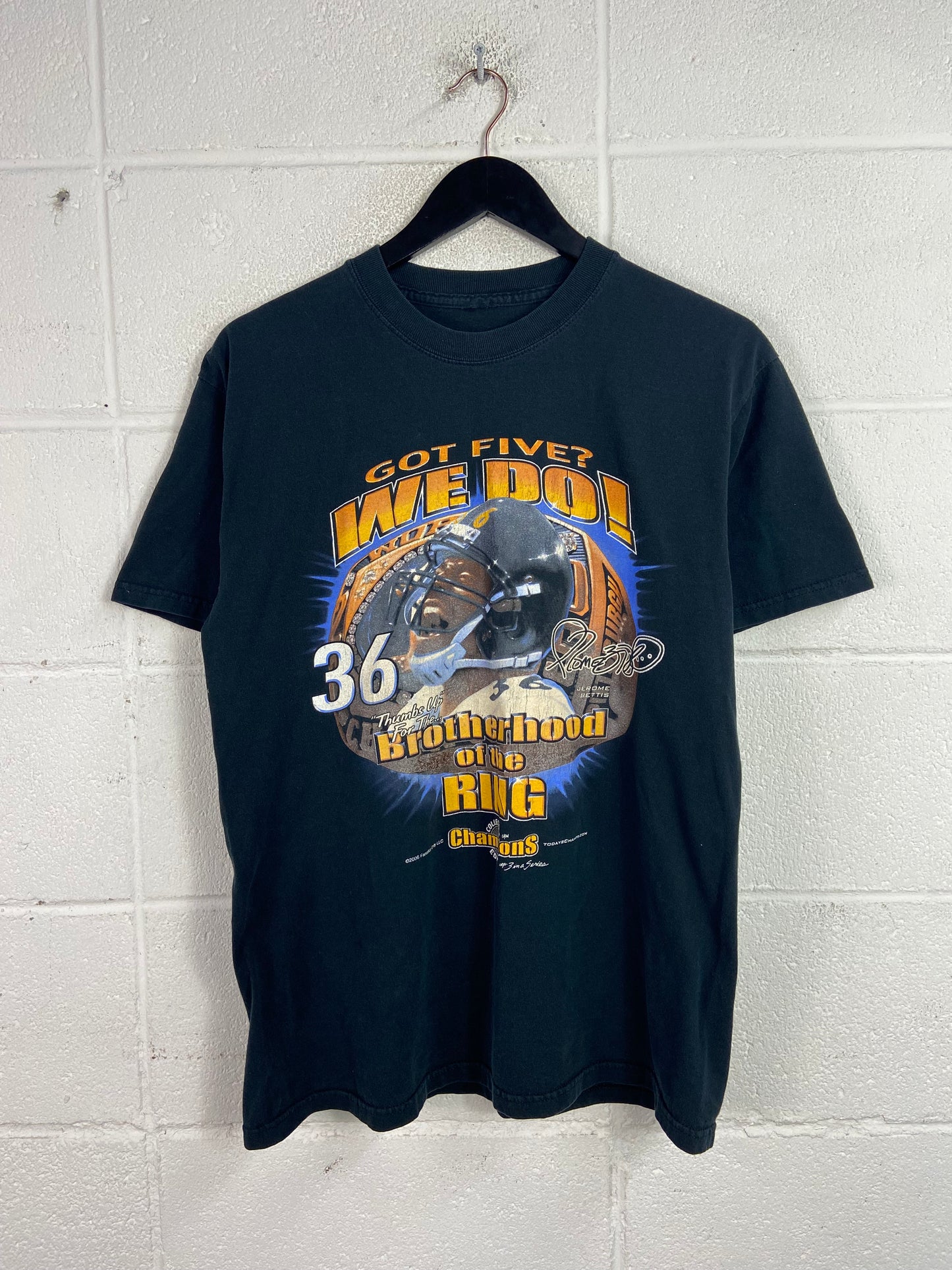 VTG Steelers "Got Five?" Tee Sz M