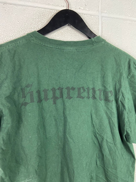 Supreme Slayer Eagle Dark Green Tee Sz M