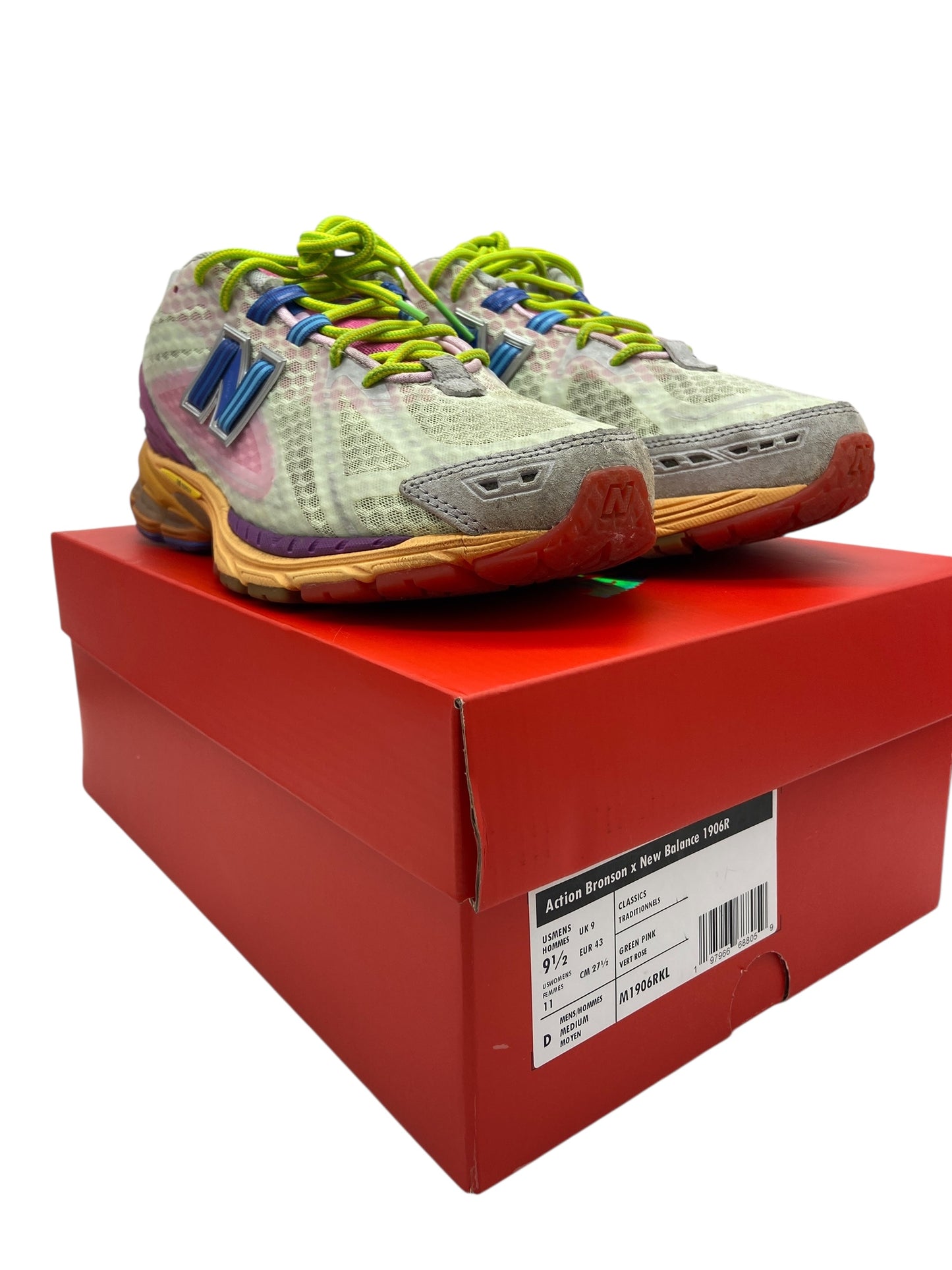 Preowned New Balance x Action Bronson 1906R "Rosewater" Sz 9.5M/11W M1906RKL