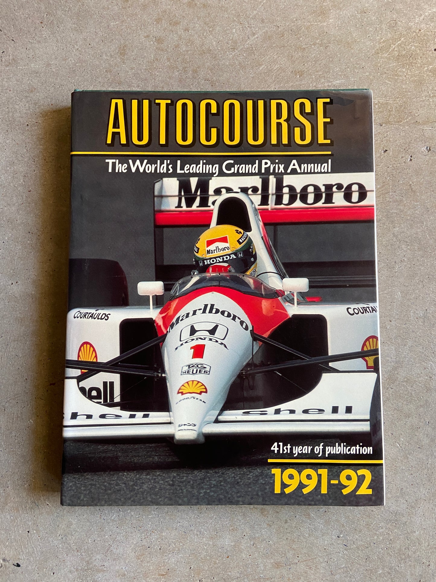 1991-92 Autocourse Grand Prix Annual By Alan Henry