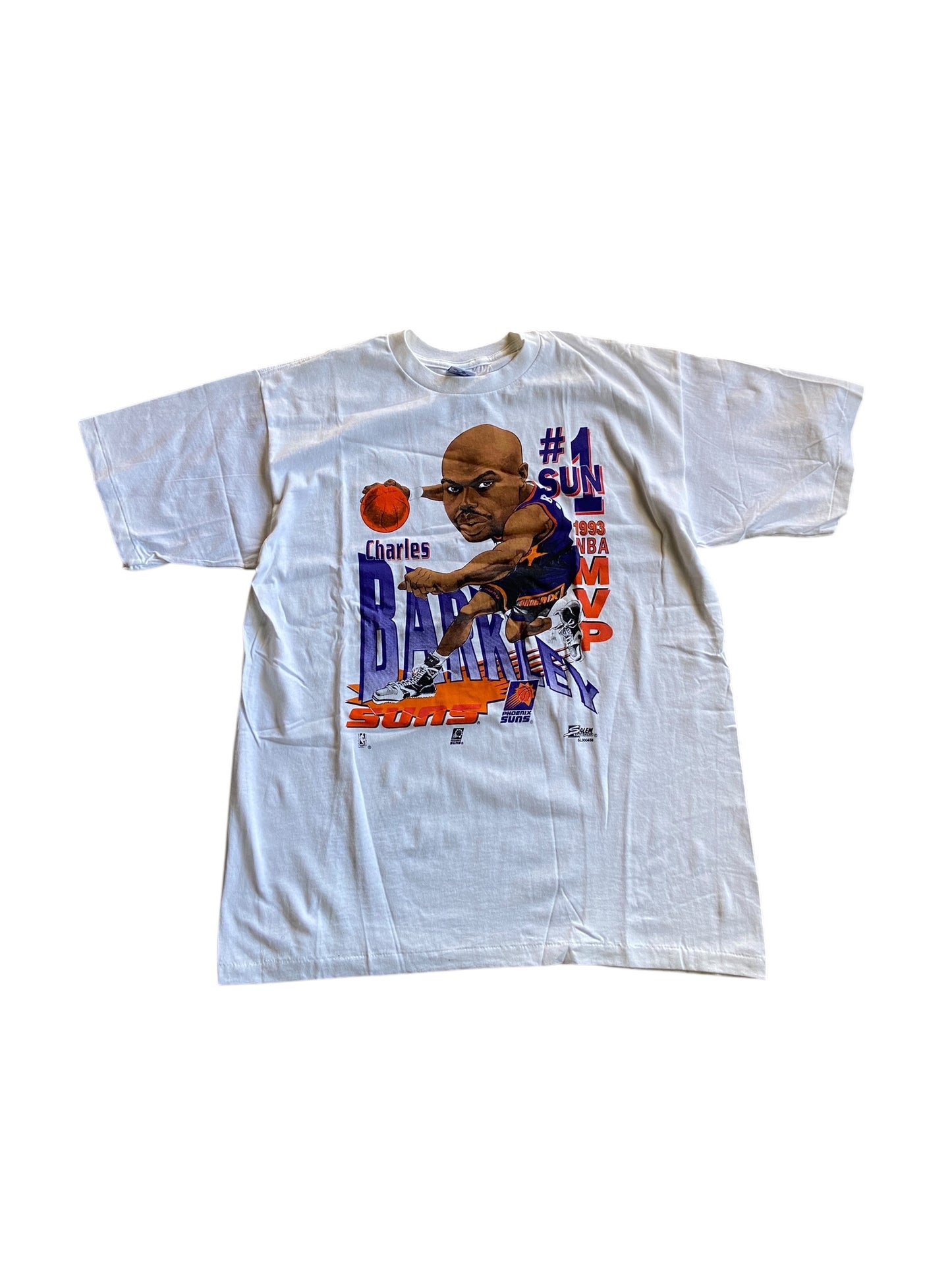 VTG Salem Number 1 Sun Charles Barkley Tee Sz XL