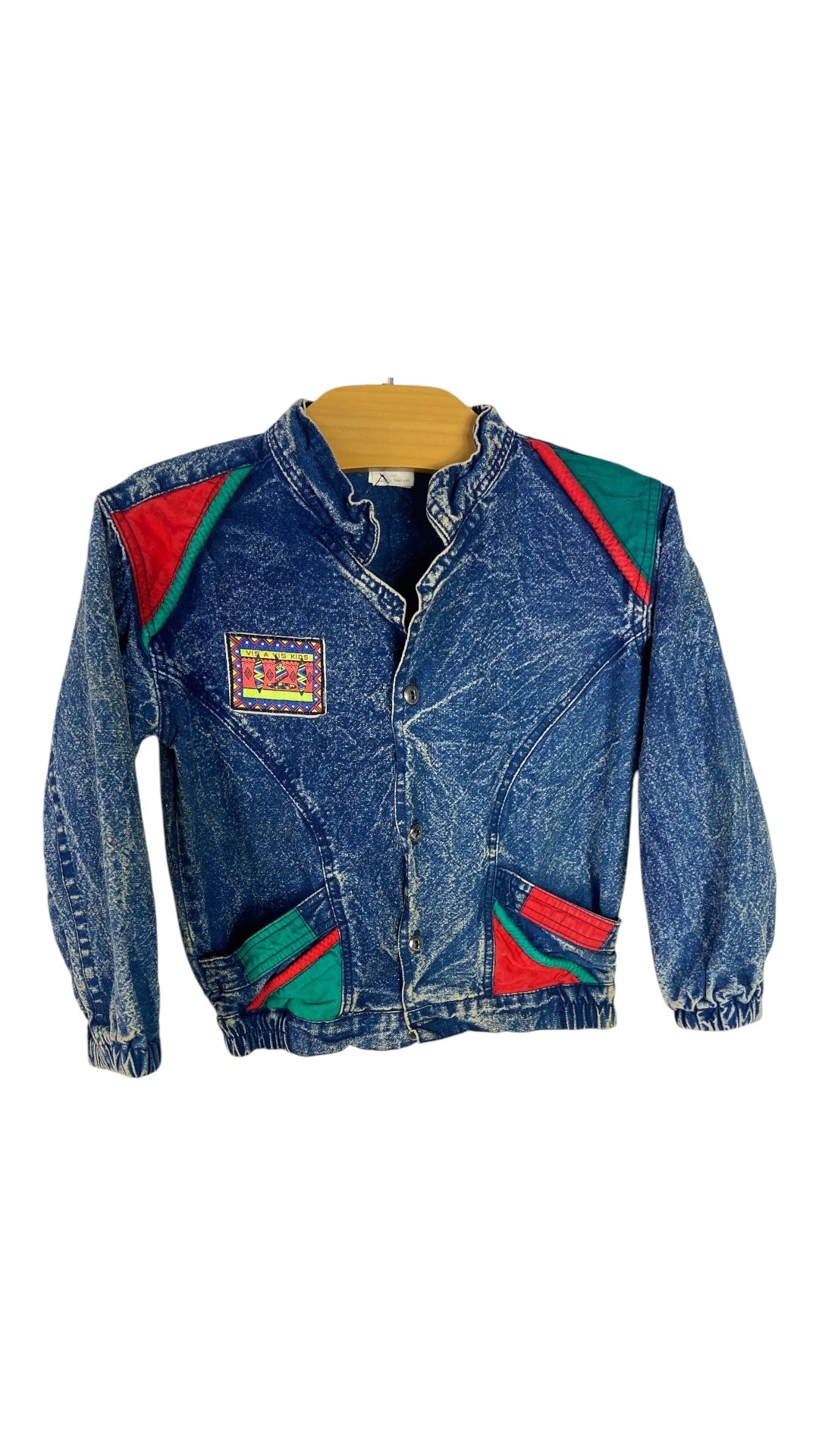 VTG Vis a Vis Toddler Denim Jacket Sz 5