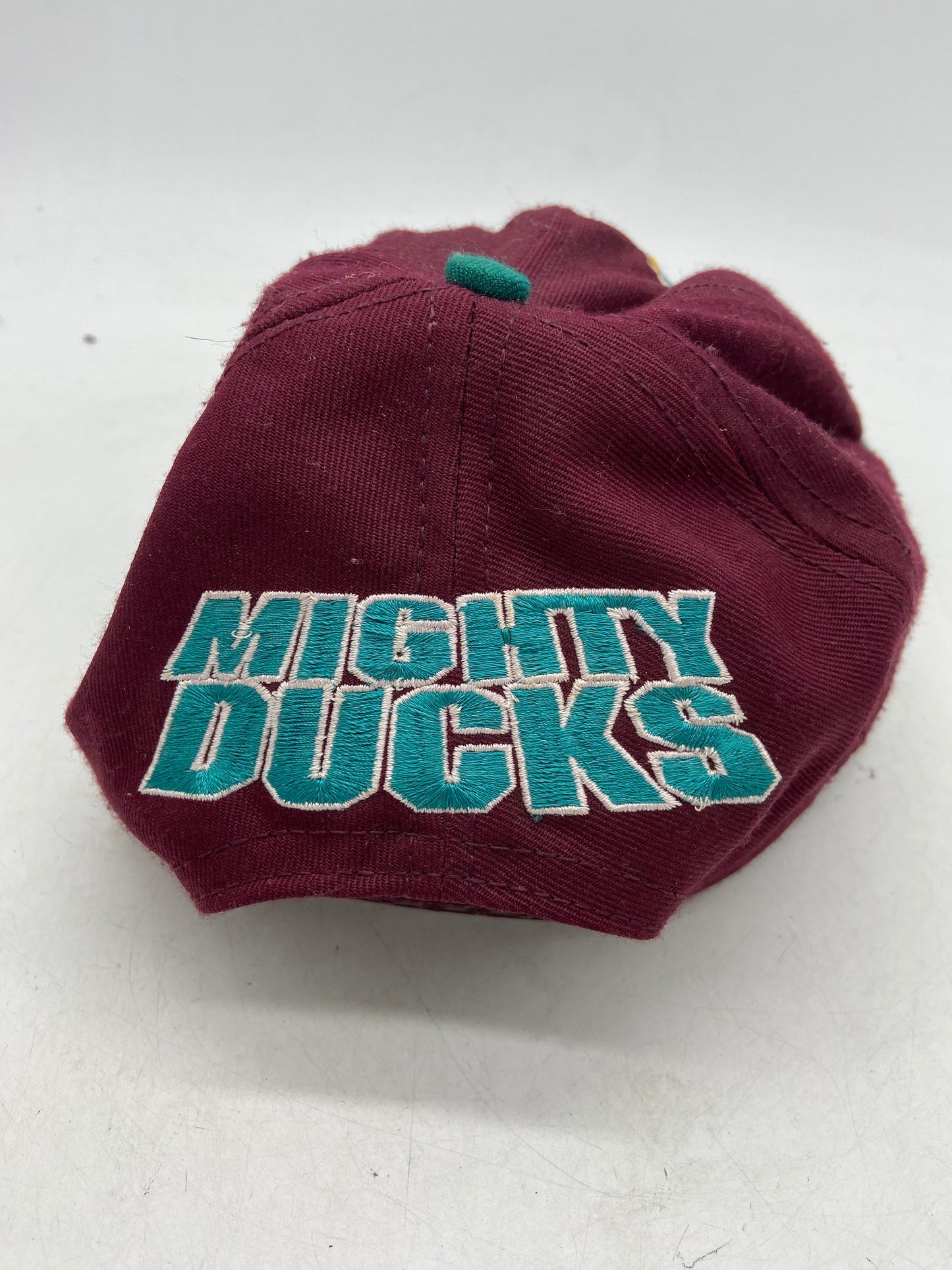 VTG Anaheim Mighty Ducks Maroon Hat