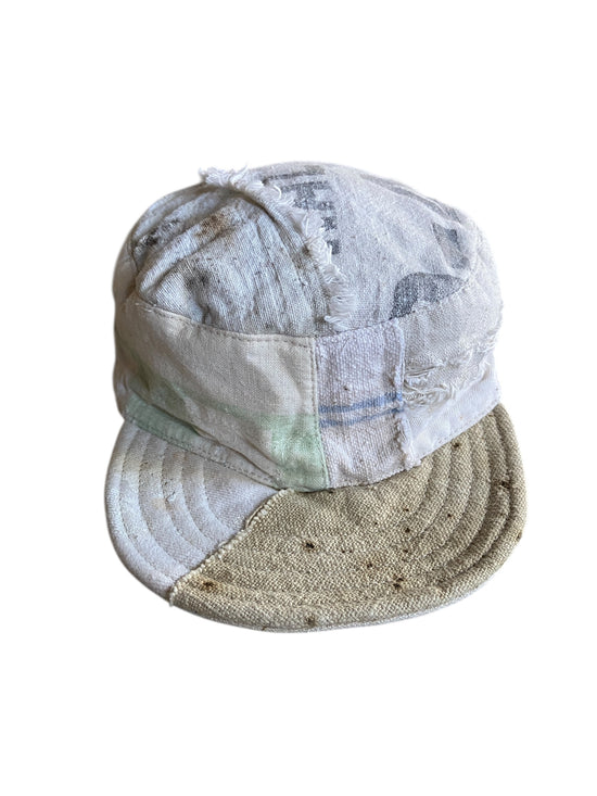 david turner Green Checkered Cadet Reworked Hat