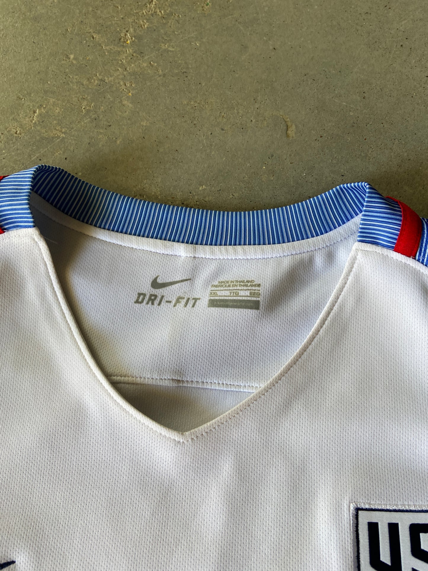 Nike France National Team Soccer Kit Jersey Sz Med