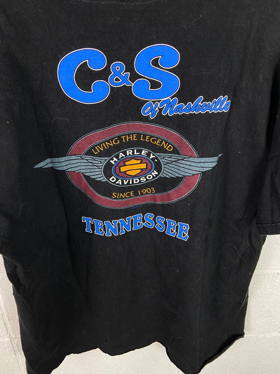 VTG 1997 Harley Davidson A Cut Above Tee Sz L