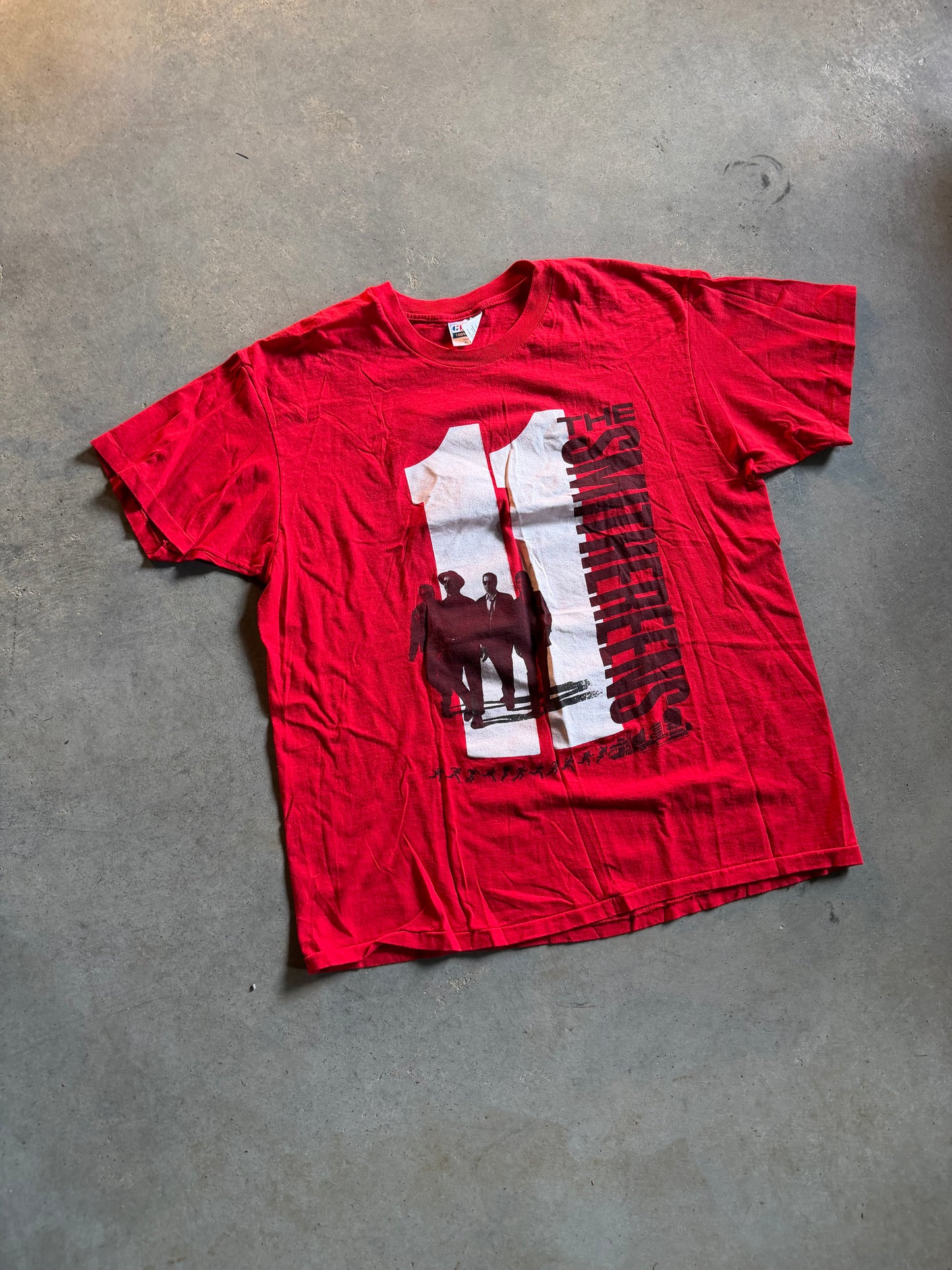 VTG 1989 The Smithereens Band Tee Sz L
