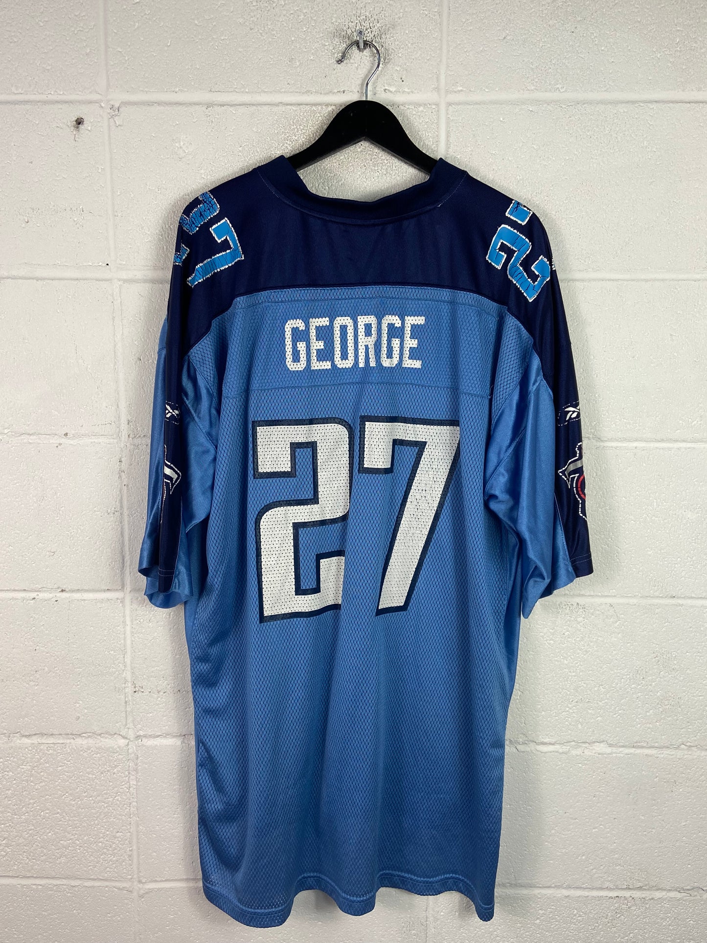 VTG Tennessee Titans Eddie George Jersey Sz XXL