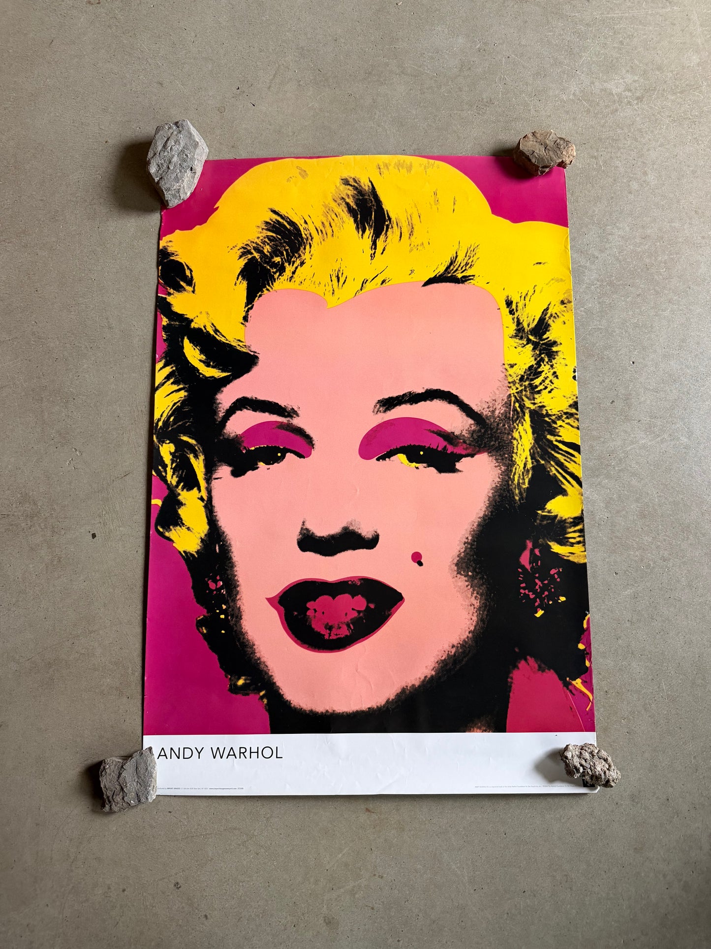 Andy Warhol Foundation Marilyn Monroe 2004 Poster