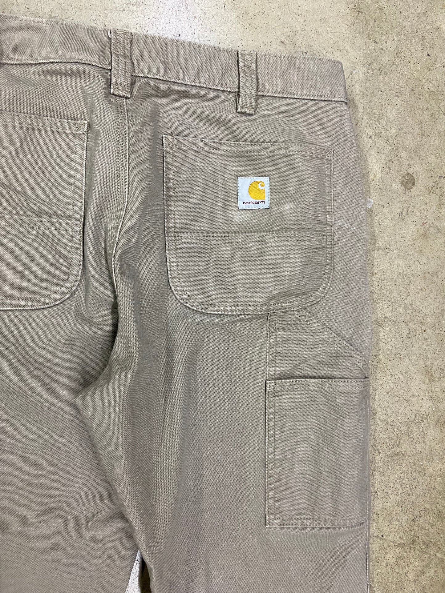 Carhartt Tan Carpenter Pants Sz 33x29