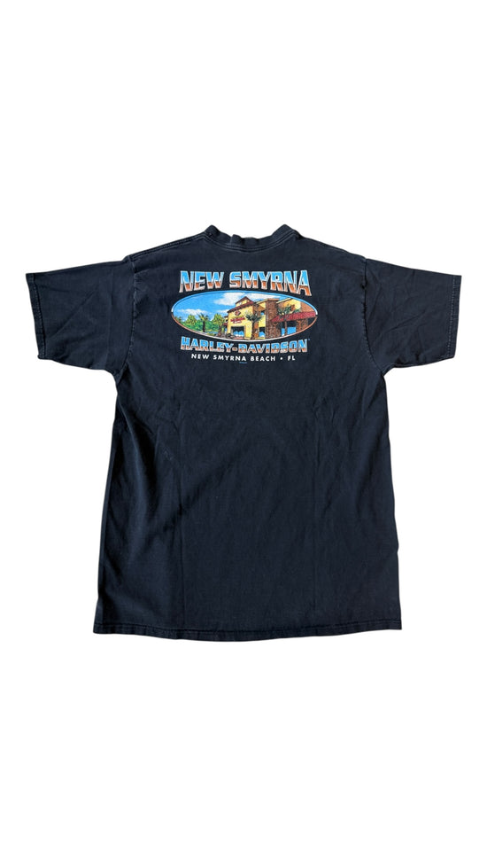 VTG Harley Davidson New Smyrna Tee Sz L