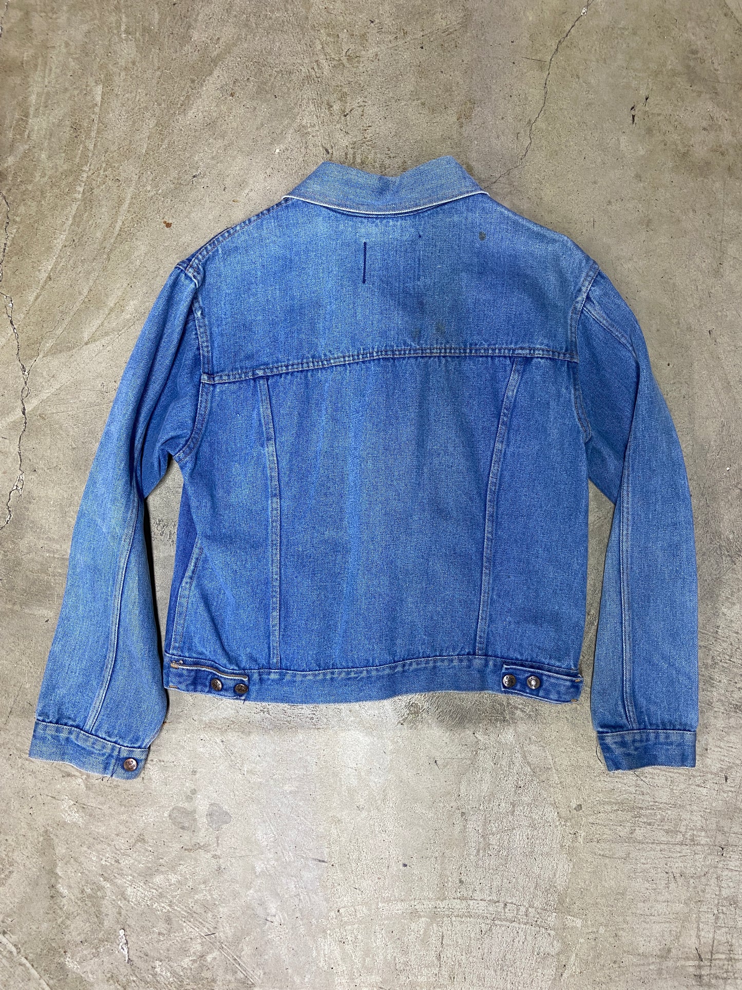David Turner Reworked Dee Cee Studded Denim Jacket Sz M