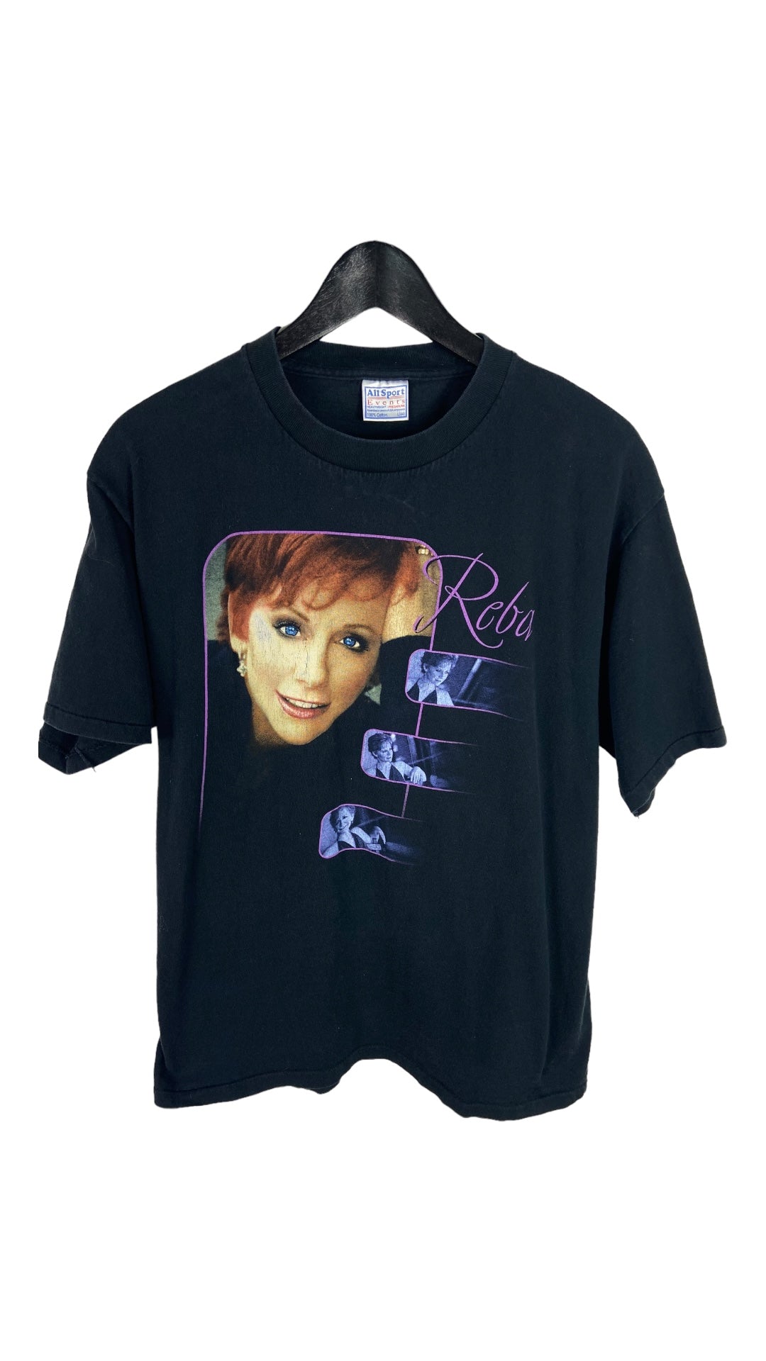 VTG 1999 Reba Mcintire Tour Country Music Tee Sz L