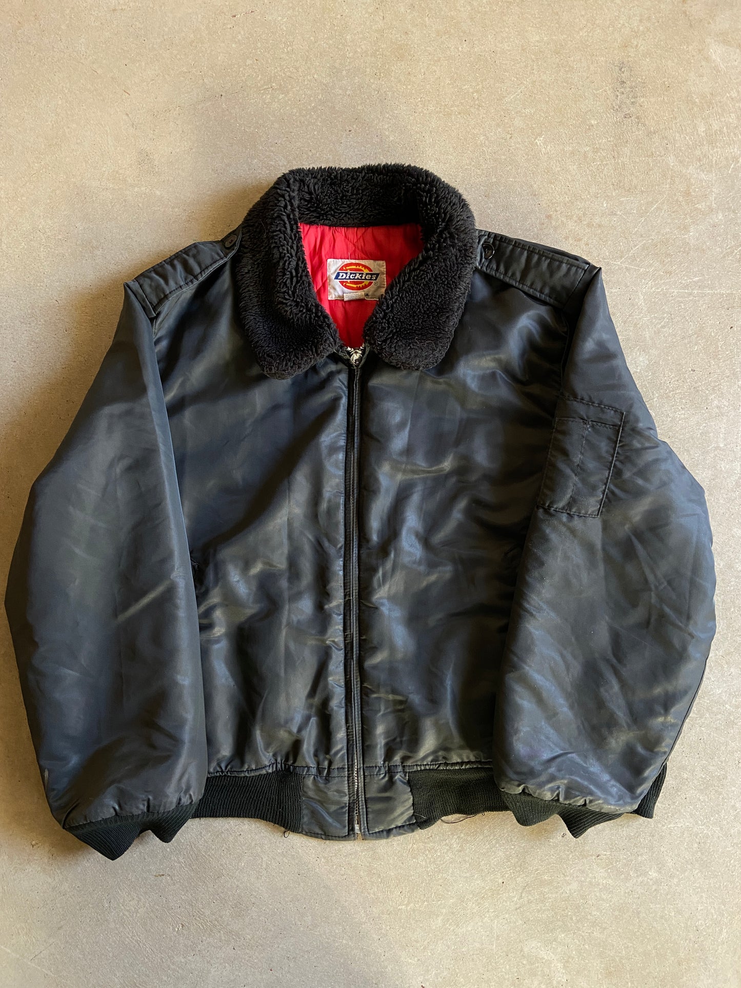 VTG Dickies Zip Up Jacket Sz XL