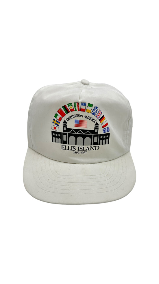 VTG 1992  Ellis Island Graphic Snapback