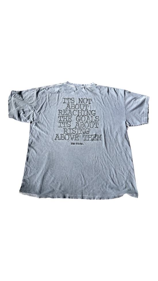 VTG Thrashed No Fear Blue Tee Sz XL