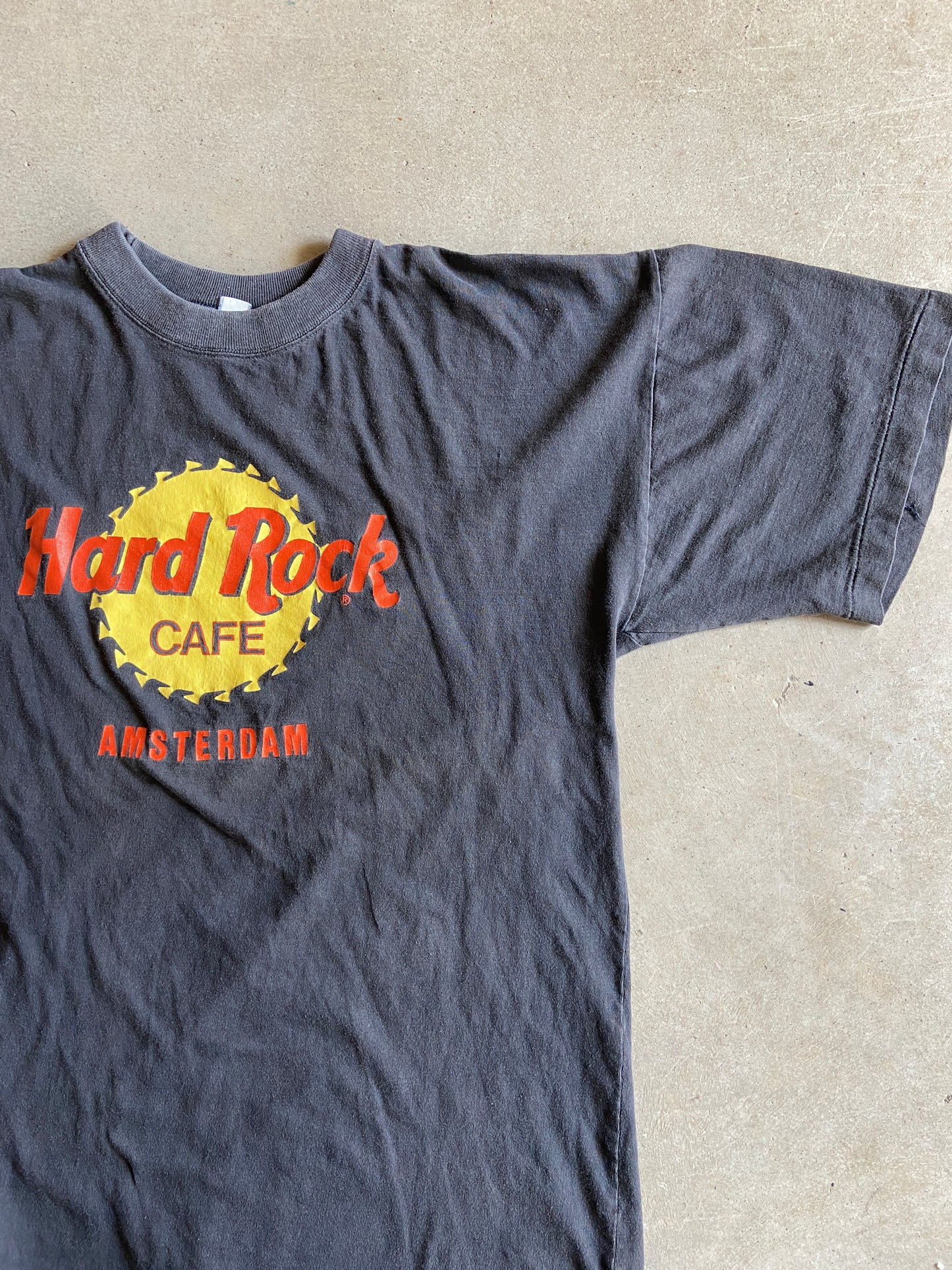 VTG Hard Rock Cafe Amsterdam Tee Sz L