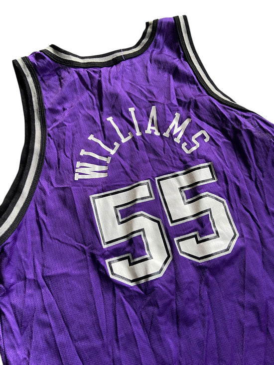 VTG Sacramento Kings Chris Williams Champion Jersey Sz Youth XL
