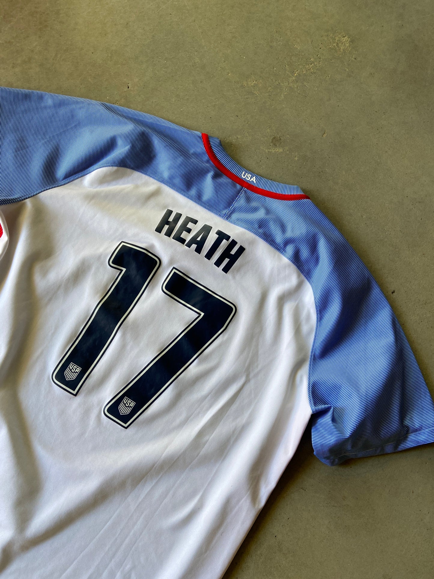 Nike U.S. Women's National Team Tobin Heath Soccer Jersey Sz XXL