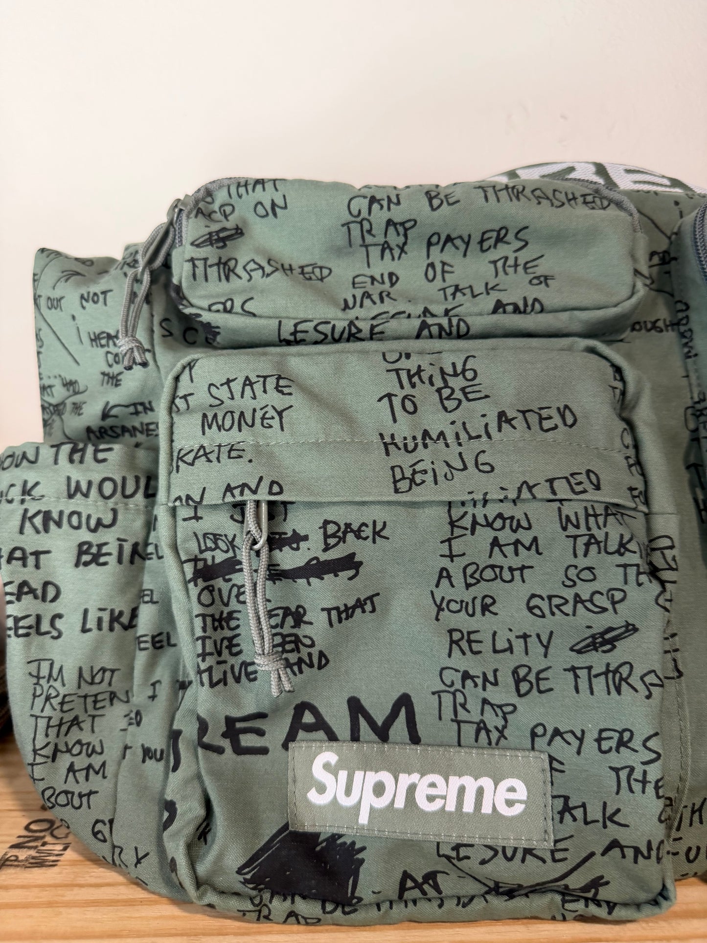 Preowned Supreme SS23 Gonz Field Messenger Bag