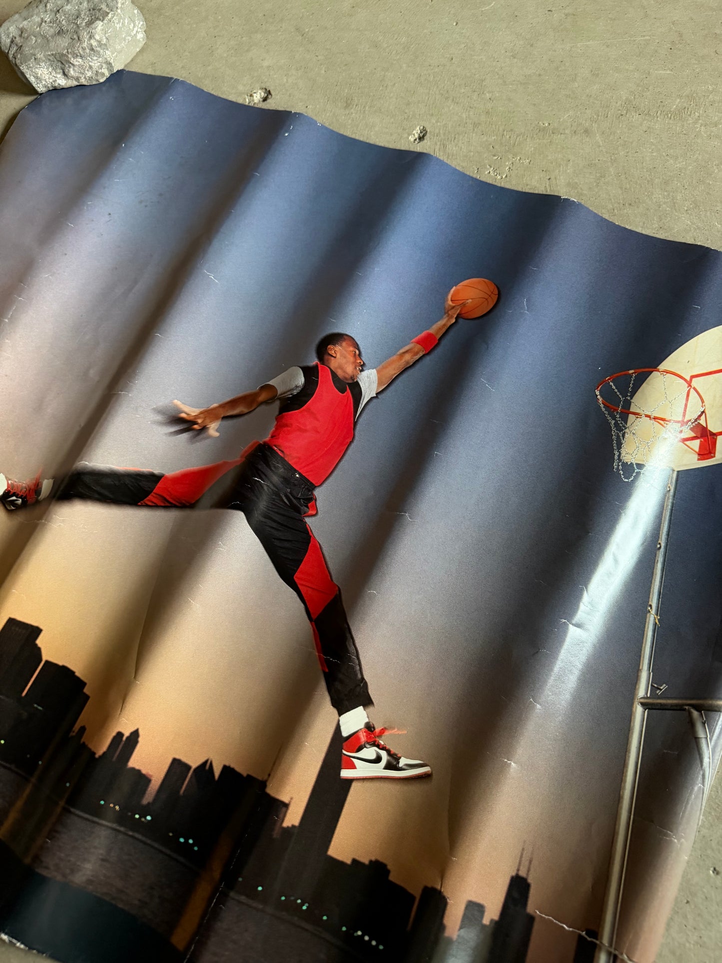 Original Michael Jordan Hangtime Poster Nike