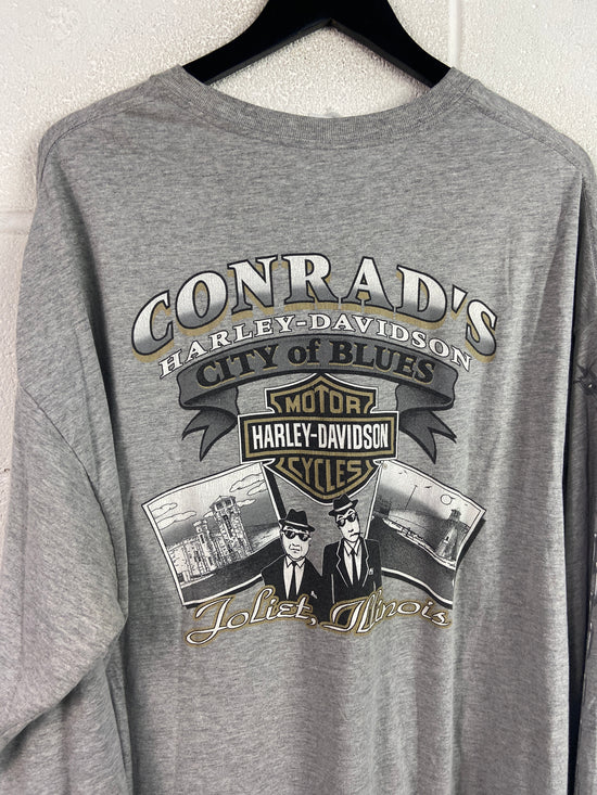 VTG Harley Davidson Chain Longsleeve Sz XL