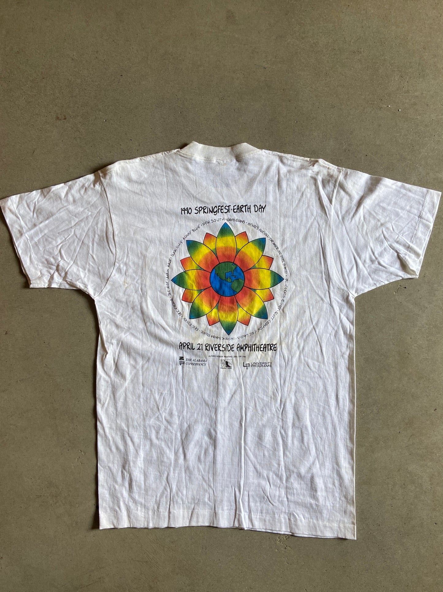 VTG Springfest Earth Day Tee Sz XL