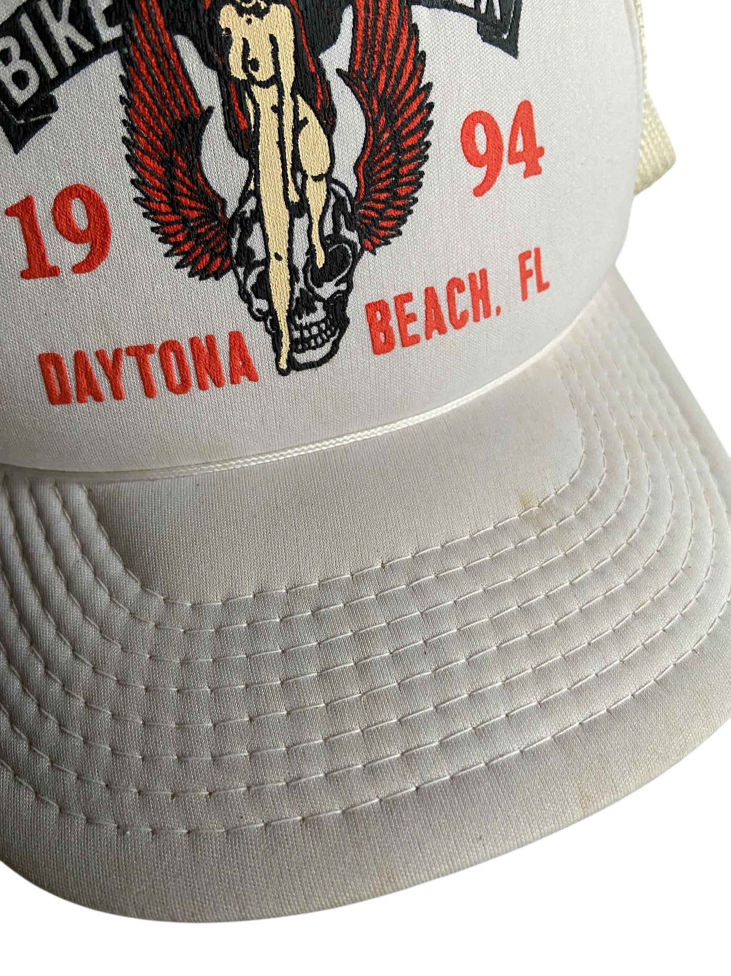 VTG Bike Week Daytona Beach 1994 Girl Trucker Hat