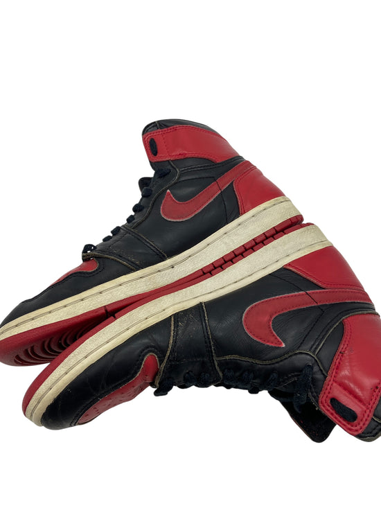 Preowned 1994 Air Jordan 1 "Bred" Sz 8M/9.5W